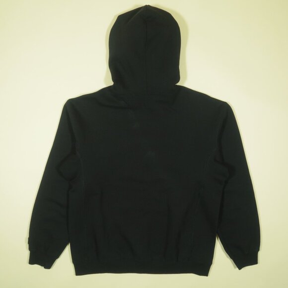 Proenza Schouler White Label Hoodie Womens XS Black Printed Drawstring - Picture 3 of 5